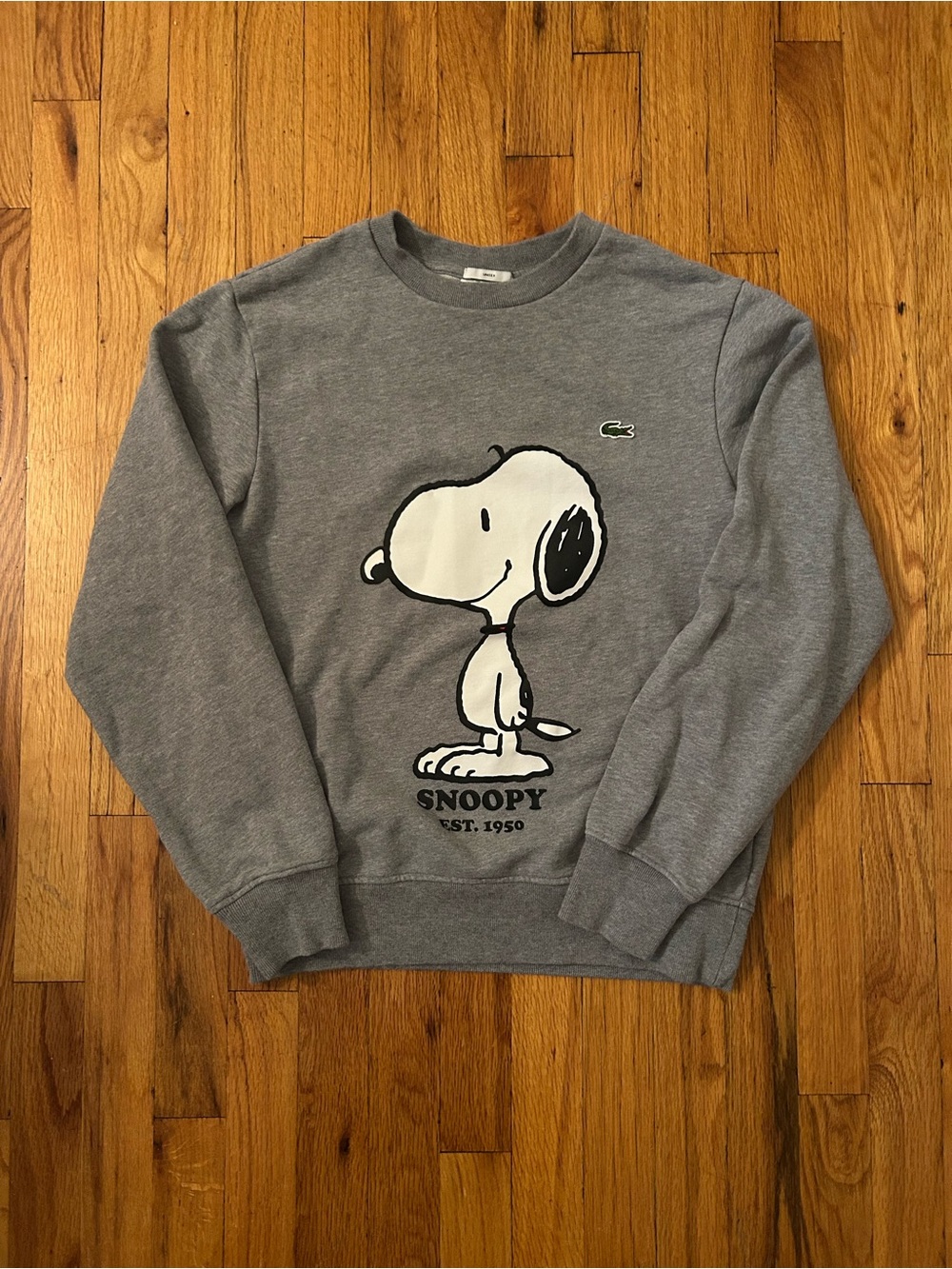 Lacoste X Peanuts Cotton Crew Neck